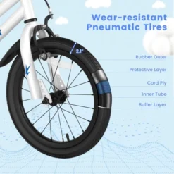 Costway 16'' Kid's Bike With Removable Training Wheels & Basket For 4-7 Years Old White/Blue/Red/Skyblue 19 Costway 16'' Kid's Bike With Removable Training Wheels & Basket For 4-7 Years Old White/Blue/Red/Skyblue -LITTLE TIKES Shop GUEST d269cfea 0180 4851 8211 bc29000e99c4