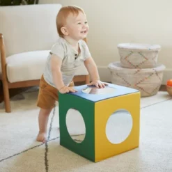 ECR4Kids SoftZone Mirror Cube, Soft Sensory Tummy Time Toy For Infants And Babies -LITTLE TIKES Shop GUEST d2b96b1b 3223 4994 9dc6 e58252285ca3
