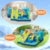 Costway 7-in-1 Kids Inflatable Bounce Castle Multi-Play Jumping House