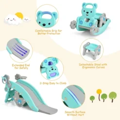 Costway Baby Rocking Horse Slide Set 4-in-1 Kids Swing Toys W/Basketball Hoop Ferrule GreenPink 17 Costway Baby Rocking Horse Slide Set 4-in-1 Kids Swing Toys W/Basketball Hoop Ferrule GreenPink -LITTLE TIKES Shop GUEST d3443d0a b082 43c9 869a ff09eb5065c4