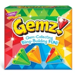 TREND Gemz! Three Corner Card Game, Pack Of 3
