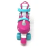 Chicago Skates Adjustable Kids' Quad Roller Skate - Pink/White