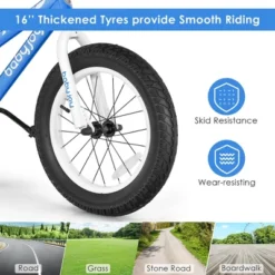 Babyjoy 16'' Kids Bike Bicycle W/ Training Wheels For 5-8 Years Old Girls Boys -LITTLE TIKES Shop GUEST d448af99 d2e6 43f1 bb3d 1776f372c8e8