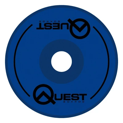 Quest Boards 32" Cruiser Skateboard - Light Yellow 2 Quest Boards 32" Cruiser Skateboard - Light Yellow - Image 2