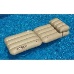Swimline 88" Adjustable Flip-Top Inflatable Swimming Pool Lounger Raft - Beige -LITTLE TIKES Shop GUEST d5c45623 5946 455d 8c45 33860a634698