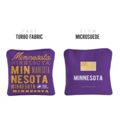 Gameday Minnesota Football Synergy Pro Purple Cornhole Bags (Set Of 4)