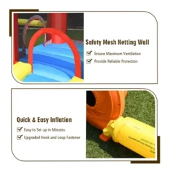 Costway Kid Inflatable Bounce House Slide Jumping Castle W/Soccer Goal Ball Pit & Blower 16 Costway Kid Inflatable Bounce House Slide Jumping Castle W/Soccer Goal Ball Pit & Blower -LITTLE TIKES Shop GUEST d5e68604 fe64 49be 802c 2f43078273f2