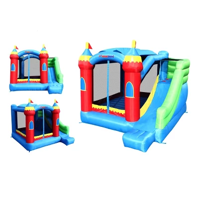 Bounceland Royal Palace Bounce House Inflatable Bouncer 2 Bounceland Royal Palace Bounce House Inflatable Bouncer - Image 2