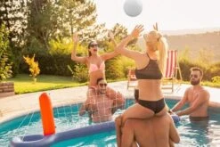 Botabee 8.4'' Swimming Pool Standard Size Water Volleyball - White