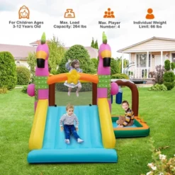 Costway Flamingo-Themed Bounce Castle 7-in-1 Kids Inflatable Jumping House 14 Costway Flamingo-Themed Bounce Castle 7-in-1 Kids Inflatable Jumping House -LITTLE TIKES Shop GUEST d76baaa1 bb71 4400 9641 b81338c4e6da
