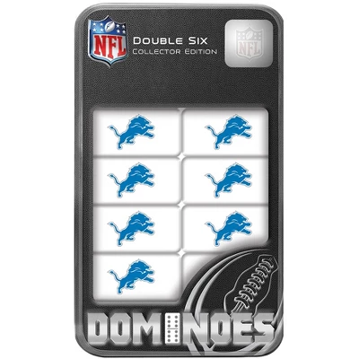 MasterPieces Officially Licensed NFL Detroit Lions 28 Piece Dominoes Game For Adults 1 MasterPieces Officially Licensed NFL Detroit Lions 28 Piece Dominoes Game For Adults