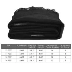 Costway 12/14/15/16FT Replacement Trampoline Safety Enclosure Net W/ Zipper & Buckle For 8/6 Poles -LITTLE TIKES Shop GUEST d7d36f0a cec3 4b50 bcf5 fd7bf82a29ed