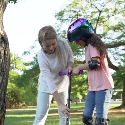 Voyager Scooter Beats Kids Electric Scooter - Blue 7 Voyager Scooter Beats Kids Electric Scooter - Blue - Image 7