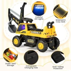 Costway Kids Ride On Excavator Digger Electric Construction Vehicles With Lights & Music -LITTLE TIKES Shop GUEST d83b2004 1f34 4932 a5e7 96b2371e2d51