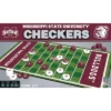 MasterPieces Officially Licensed NCAA Mississippi State Bulldogs Checkers Board Game For Families And Kids Ages 6 And Up