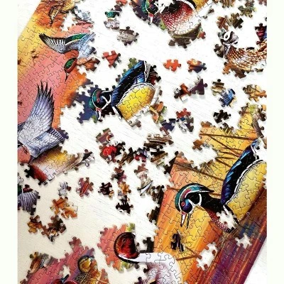 MasterPieces 1000 Piece Jigsaw Puzzle - Autumn Feathers - 19.25"x26.75" 6 MasterPieces 1000 Piece Jigsaw Puzzle - Autumn Feathers - 19.25"x26.75" - Image 6