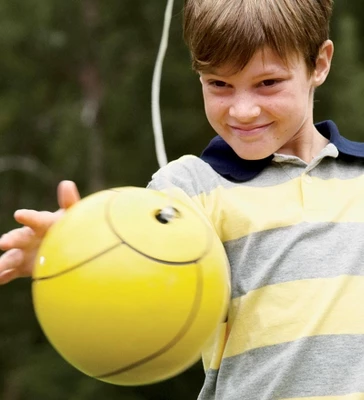 HearthSong - Deluxe Heavy-Duty Backyard Tetherball Game For Kids 2 HearthSong - Deluxe Heavy-Duty Backyard Tetherball Game For Kids - Image 2