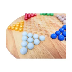 Classic Game Collection - 12" Wood Chinese Checkers Set With Marbles -LITTLE TIKES Shop GUEST d9ef93a0 587a 4376 a55a a2346377384f