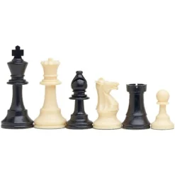 WE Games Ultimate Compact Tournament Chess Set With Silicone Chess Board - Heavy Weighted Pieces