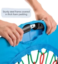 HearthSong 32-Inch FunShine Round Bungee Swing With Adjustable Seat For Kids -LITTLE TIKES Shop GUEST db650bfb fea5 4325 b5f8 9c90f5757cf6