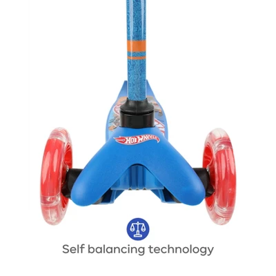 Hot Wheels Tilt And Turn Light Up 3 Wheel Scooter 2 Hot Wheels Tilt And Turn Light Up 3 Wheel Scooter - Image 2