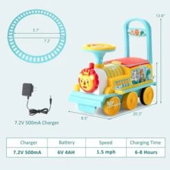 Costway 6V Electric Kids Ride On Train Motorized Train Toy W/ Track & 6 Wheels 16 Costway 6V Electric Kids Ride On Train Motorized Train Toy W/ Track & 6 Wheels -LITTLE TIKES Shop GUEST dbf4e344 4b1c 49c1 ad60 cadb1f087ed7