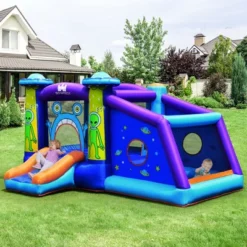 Costway Inflatable Bounce House Alien Bouncer Kids Jump Slide Ball Pit Without Blower -LITTLE TIKES Shop GUEST dc66319f 64f5 4332 8ea6 cfece914e5c2