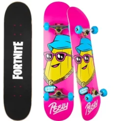 Fortnite Skateboard With Metallic Graphics, Aluminum Trucks And ABEC5 Bearings. Includes Download Code For In-game Nite Life Wrap 28 Fortnite Skateboard With Metallic Graphics, Aluminum Trucks And ABEC5 Bearings. Includes Download Code For In-game Nite Life Wrap -LITTLE TIKES Shop GUEST dcb524dc 9f15 4c51 8d6c 7f5bad2c5596