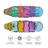 Voyager Ice Cream Skateboard With Printed Graphic Grip Tape