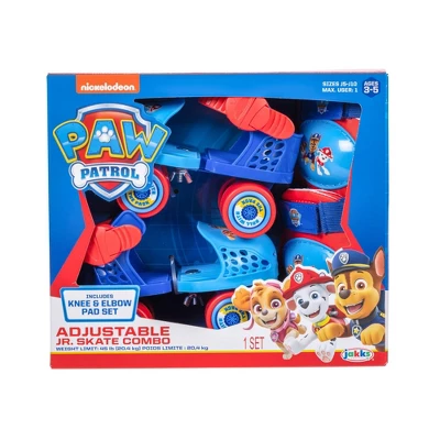 PAW Patrol Jr.Roller Kids' Roller Skate With Pad Set 1 PAW Patrol Jr.Roller Kids' Roller Skate With Pad Set