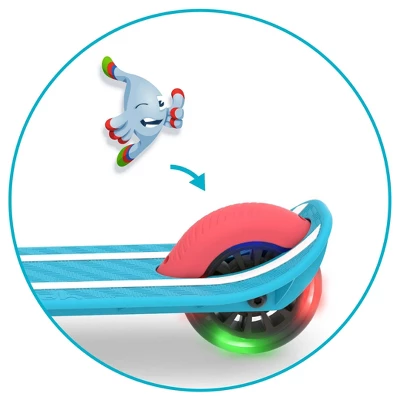 Chillafish Scotti Glow Lean To Steer Scooter With Light Up Wheels 3 Chillafish Scotti Glow Lean To Steer Scooter With Light Up Wheels - Image 3