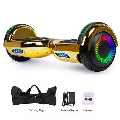 GlareWheel M3 Hoverboard LED Light Bluetooth Chrome Purple 4 GlareWheel M3 Hoverboard LED Light Bluetooth Chrome Purple - Image 4