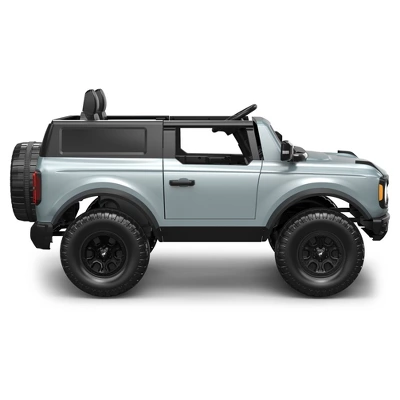 Kid Trax 12V Ford Bronco Powered Ride-On - Gray 5 Kid Trax 12V Ford Bronco Powered Ride-On - Gray - Image 5