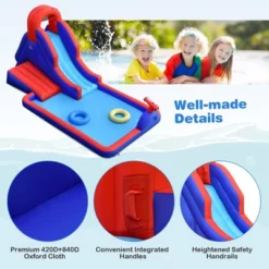 Costway Inflatable Water Slide Park W/ Climb Slide Pool & 2 Swim Rings Blower Excluded 14 Costway Inflatable Water Slide Park W/ Climb Slide Pool & 2 Swim Rings Blower Excluded -LITTLE TIKES Shop GUEST de069418 bca7 453b a39f dd535b697e9e