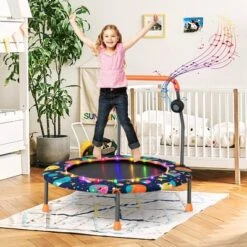 Costway 36'' Mini Toddler Trampoline W/LED Bluetooth Speaker Detachable Handle Kids Gifts 11 Costway 36'' Mini Toddler Trampoline W/LED Bluetooth Speaker Detachable Handle Kids Gifts -LITTLE TIKES Shop GUEST de9d2ca0 3788 4620 bc8c 30dacae94066