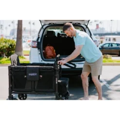 WONDERFOLD W4 Elite Quad Folding Stroller Wagon -LITTLE TIKES Shop GUEST df03b2e0 a311 4edb 9b0a 9e48b2a5e2dd