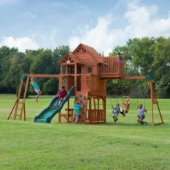 Backyard Discovery Skyfort II Swing Set -LITTLE TIKES Shop GUEST dfe1520d bbd5 4945 baff 8f76c4d9590c