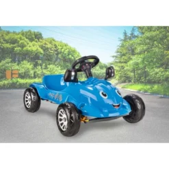 Pilsan 07 302B Herby Ride On Kids Toy Pedal Car With Removable Steering Wheel, Moving Mirrors, And Horn For Ages 3 And Up, 77 Pound Capacity, Blue -LITTLE TIKES Shop GUEST e0afa18b 6032 440d 98b7 19522587e22a