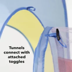 HearthSong 4-Piece Pop-Up Rainbow Play Tents (2) And Tunnels (2) With Mesh Tops For Indoor And Outdoor Play -LITTLE TIKES Shop GUEST e0d710b1 cd8b 4b54 ab11 8c7991573fd9