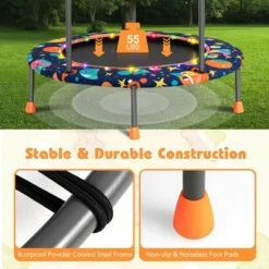 Costway 36'' Mini Toddler Trampoline W/LED Bluetooth Speaker Detachable Handle Kids Gifts 13 Costway 36'' Mini Toddler Trampoline W/LED Bluetooth Speaker Detachable Handle Kids Gifts -LITTLE TIKES Shop GUEST e1233186 f3aa 4dc5 975d 0023abffd708