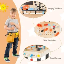 Costway Kids Tool Bench, Pretend Play Workbench With Tools Set & Realistic Accessories -LITTLE TIKES Shop GUEST e167e59b b0fc 46b3 b370 38a2ec299212