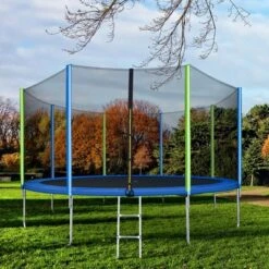 Kids Trampoline With Safety Fence Netting, Ladder And Wind Stakes - ModernLuxe -LITTLE TIKES Shop GUEST e1e5d3a6 d1c8 49b2 997d fd2e555bb44c