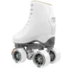 Crazy Skates Celebrity Art Roller Skates For Women And Girls - Classic High White Artistic Quad Skate