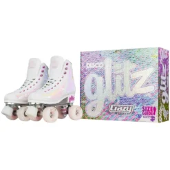 Crazy Skates Glitz Roller Skates For Women And Girls - Dazzling Glitter Sparkle Quad Skates -LITTLE TIKES Shop GUEST e27478ab 4716 4a21 bc35 8484e9d7ca98
