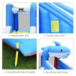 Costway Inflatable Water Slide Animal Shaped Bounce House Castle Splash Water Pool Without Blower -LITTLE TIKES Shop GUEST e2b7a044 60c1 4d1a 8dfd 526fb6aa902c