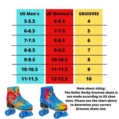 Roller Derby Roller Groovee Quad Skate Tie Dye Burst 5 Roller Derby Roller Groovee Quad Skate Tie Dye Burst - Image 5