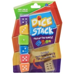 Blue Orange Dice Stack Game, Pack Of 3
