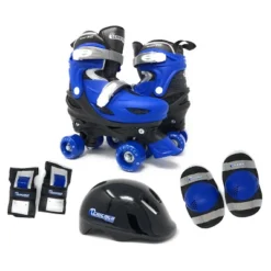 Chicago Skates Deluxe Kids' Quad Roller Skate Combo Set - Black/Blue 24 Chicago Skates Deluxe Kids' Quad Roller Skate Combo Set - Black/Blue -LITTLE TIKES Shop GUEST e4f7211e 0119 4739 a4a6 40b53ea9533c