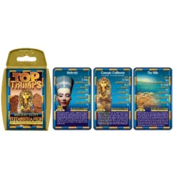 Top Trumps Ancient Egypt Top Trumps Card Game, Pack Of 3