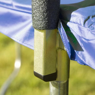 Skywalker Trampolines 12 Feet Round Trampoline With Enclosure - Blue 2 Skywalker Trampolines 12 Feet Round Trampoline With Enclosure - Blue - Image 2